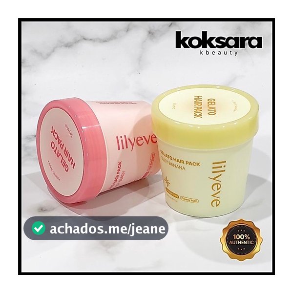 Lilyeve Repairturn Gelato Berry/Banana Hair Pack 2 types 200ml