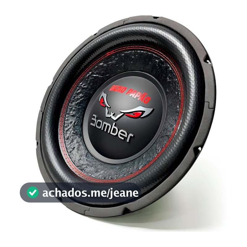 Subwoofer 12 Polegadas Bomber 600W RMS Bicho Papão 1200w 4 Ohms