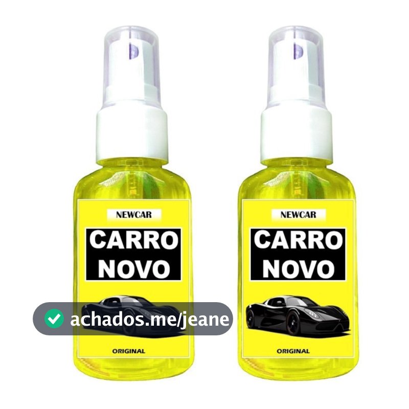 Kit 2  Cheirinho Automotivo CARRO NOVO Aromatizante Automotivo Spray