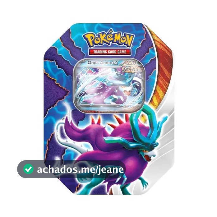 Lata Pokémon Batalha Paradoxal - Onda Ando EX