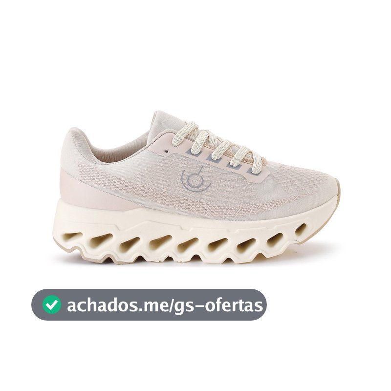 Tênis Feminino Esportivo Mila Off White Cinza