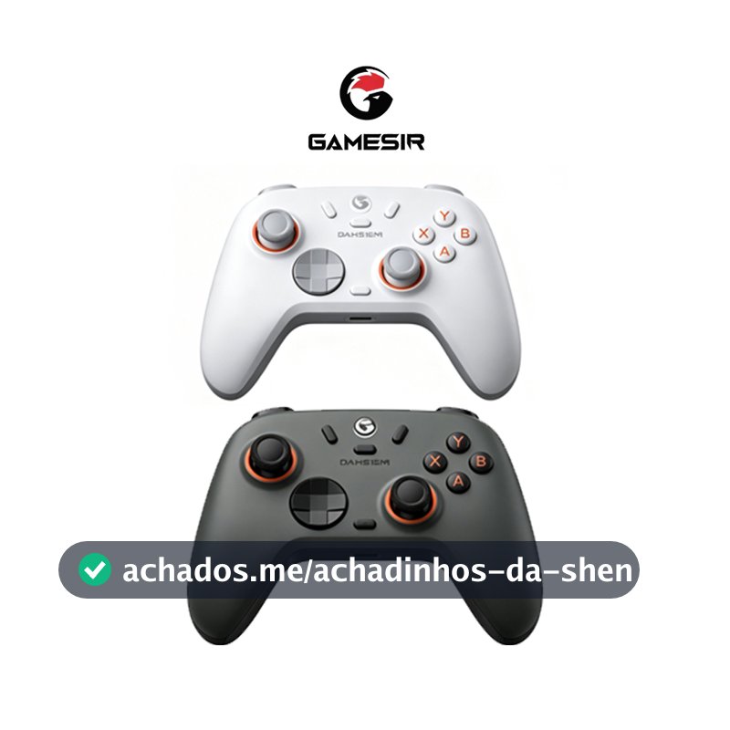Controle GameSir Nova Lite 2 Sem Fio Bluetooth Receptor para Switch, PC, Android e iOS Hall Effect