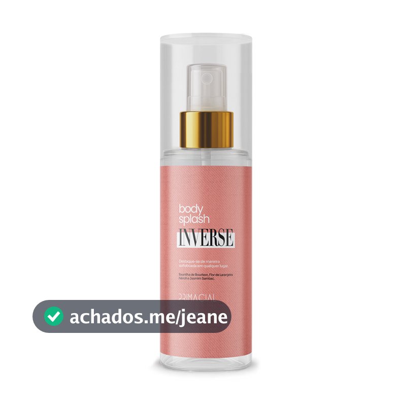 BODY SPLASH FEMININO INVERSE 200ML - PRIMACIAL PERFUME AMBAR FLORAL