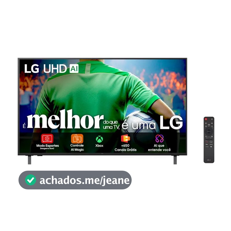 Smart TV LG 65" LED, UHD 4K, 60 Hz, a7 AI Processor 4K Gen8 -  65UA8550PSA