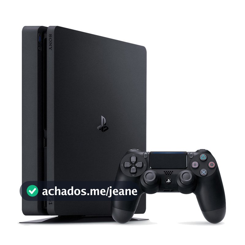 PS4 PLAYSTATION SONY SLIM 1 TERA  - ENVIO FILMADO E FOTOGRAFADO - CONTROLE FUNCIONANDO
