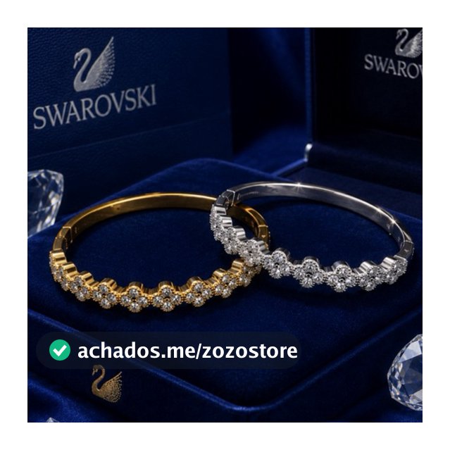 BRACELETE FEMININO INSPIRAÇÃO EDIÇÃO TREVOS CRAVEJADOS METADE FOLHEADOS A OURO BRANCO E DOURADO 18k