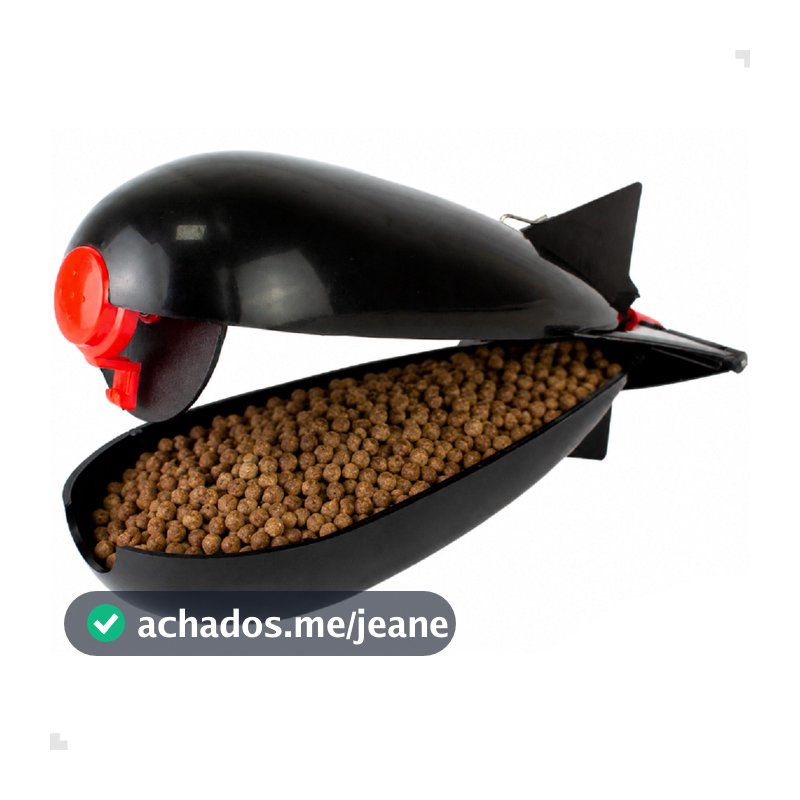 Boia cevadeira Rocket 60g para pesca pesqueiro ração tamba