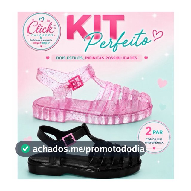 Kit 2 Pares Sandália Aranha Infantil Menina Confortável Antiderrapante Feminina Promoção Férias