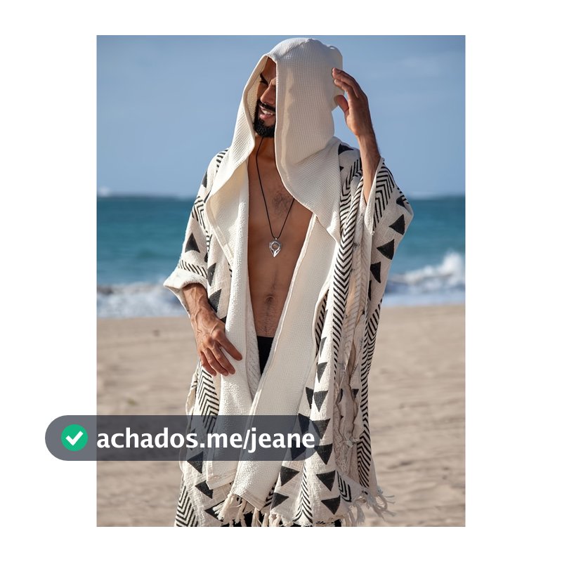 Caftan de praia com capuz para homem, capa de praia moderna com proteção solar, capa de praia para primavera e verão, su