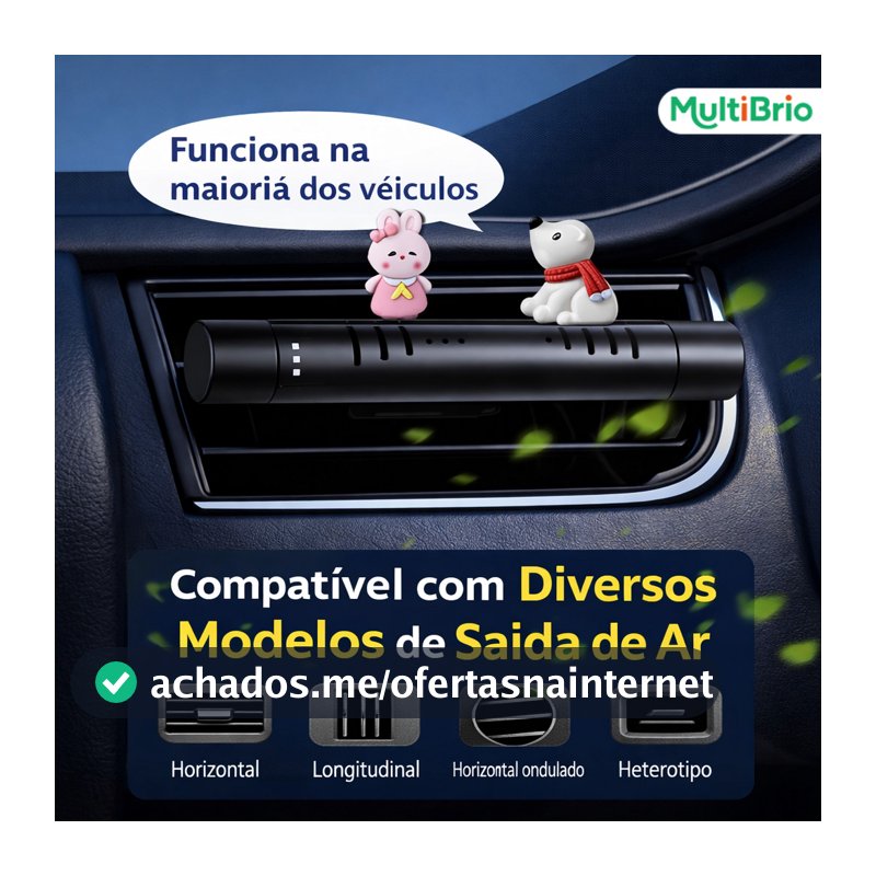 Cheirinho Para Carro Aromatizador Ar Condicionado Perfume Aroma Purificador de Ar