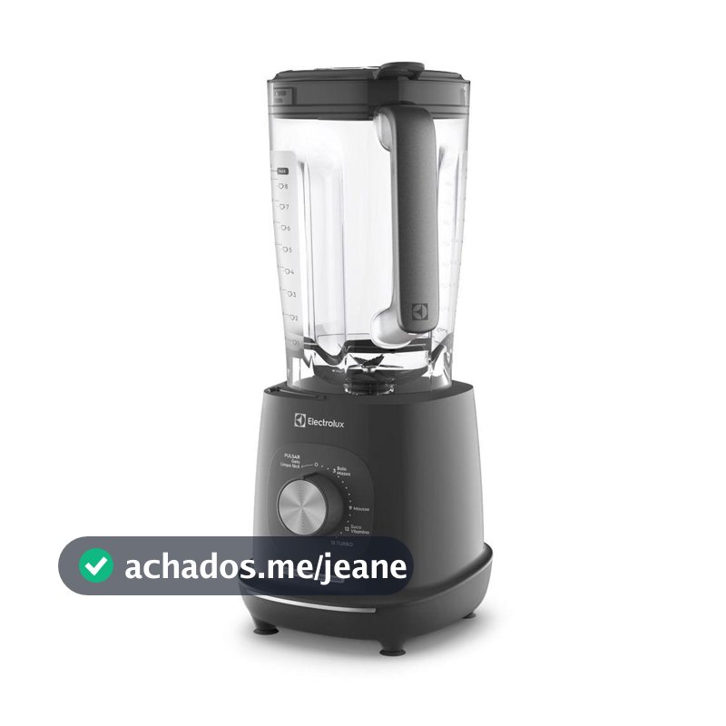 Liquidificador Electrolux 1500W 3.2L Efficient TriForce 15 Velocidades Cinza (EBL1500)