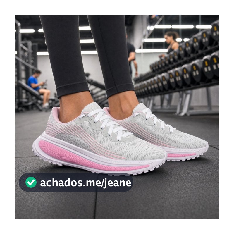 Tenis Feminino Esportivo Luxo Confortavel Leve Academia Caminhada Corrida Barato