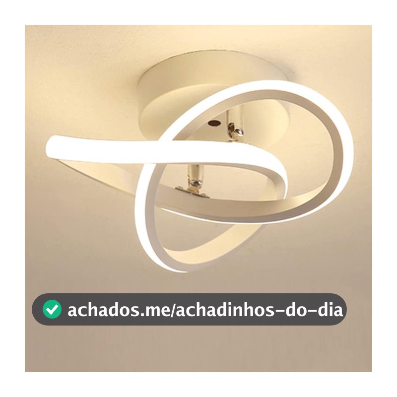 (3 cores em 1 luz) Luminária De Teto Led Decoracao Moderna Pendente  Corredor Sala Quarto Cozinha Jantar Ceiling Light