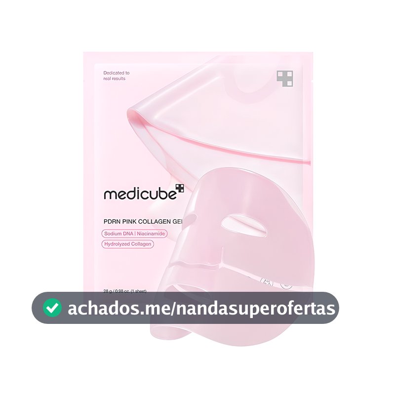 Medicube Pdrn Pink Colágeno Gel Mask 1ea Máscara Facial