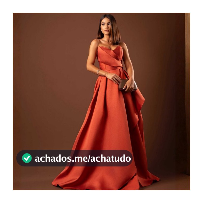 Vestido de Festa Longo Tomara que Caia Emanuelle Moda Elegante Costas de Amarração Envio Imediato Formatura Madrinha