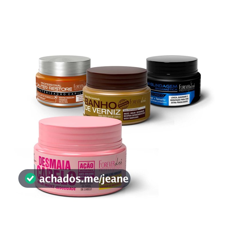 Mini Máscaras 40g Forever Liss