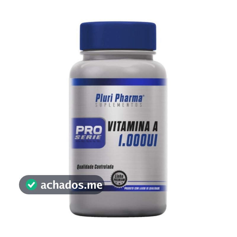 Vitamina A (Retinol) 1.000ui C/120 Cápsulas