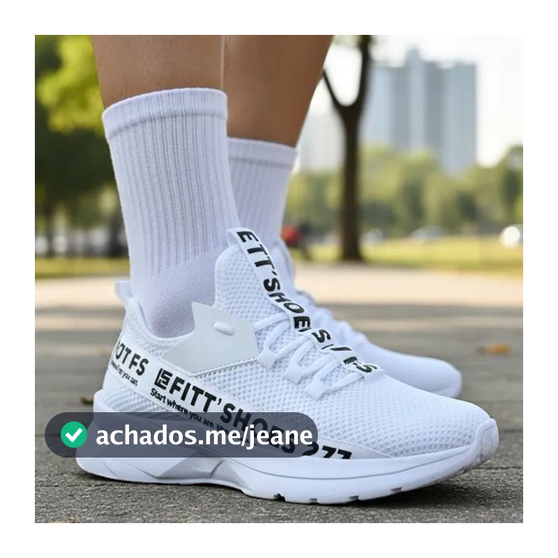 Tênis  Esportivo Confortável Academia Corrida Academia fittshoes