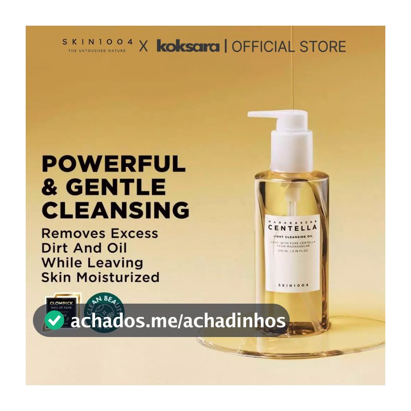 [OFFICIAL] SKIN1004 madagascar centella light cleansing oil 30ml/200ml