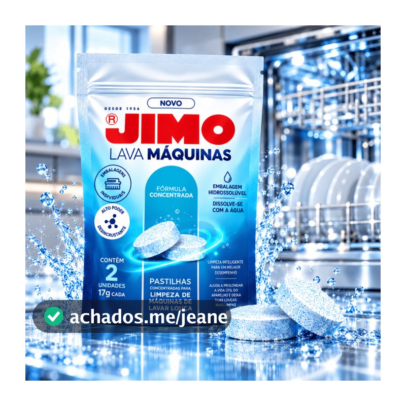 Jimo Lava Máquinas Para Máquinas De Lavar Louça Pastilha Abrilhantadora Enzimática Cítrica Odor Remove Gordura 2x1