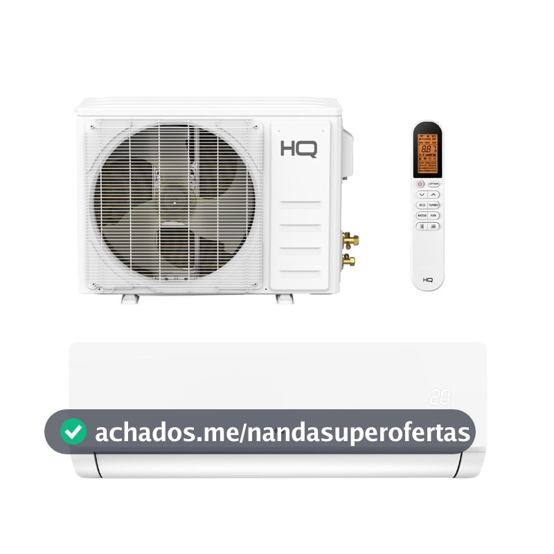 Ar Condicionado Split HQ Hi Wall Inverter 12.000 BTU/h Quente e Frio Monofásico Branco VIHT12CH3S2S723 220V