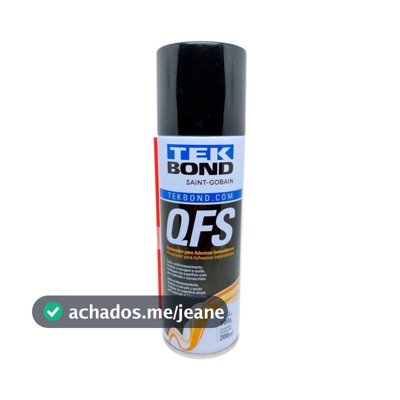 Acelerador para Adesivo Instantâneo QFS 200ml - TekBond