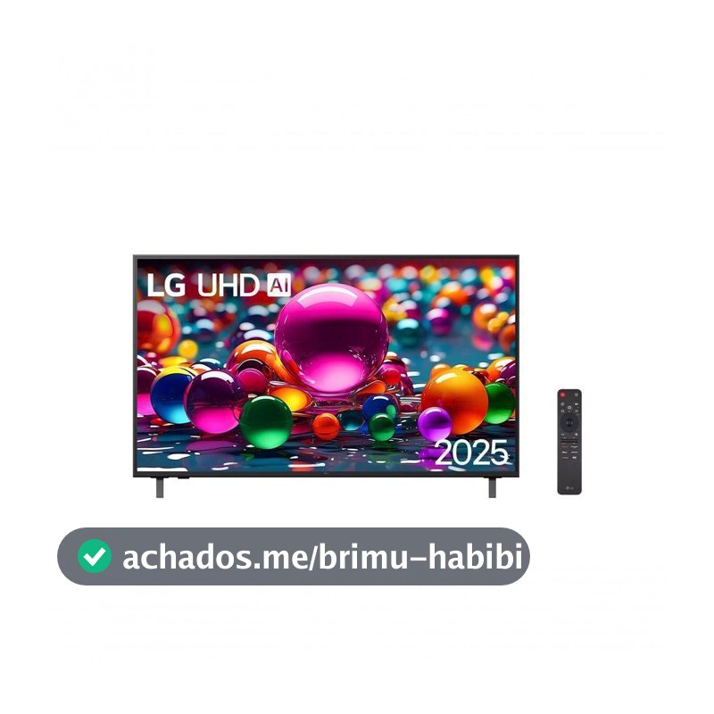 Smart LG UHD AI 4K UA85 de 60 Polegadas 2025 Bivolt