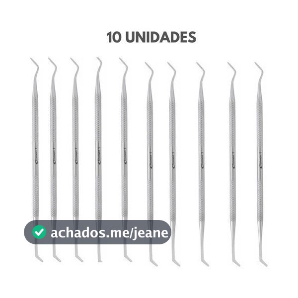 Espátula de Resina N°1 - Kit com 10 Unidades