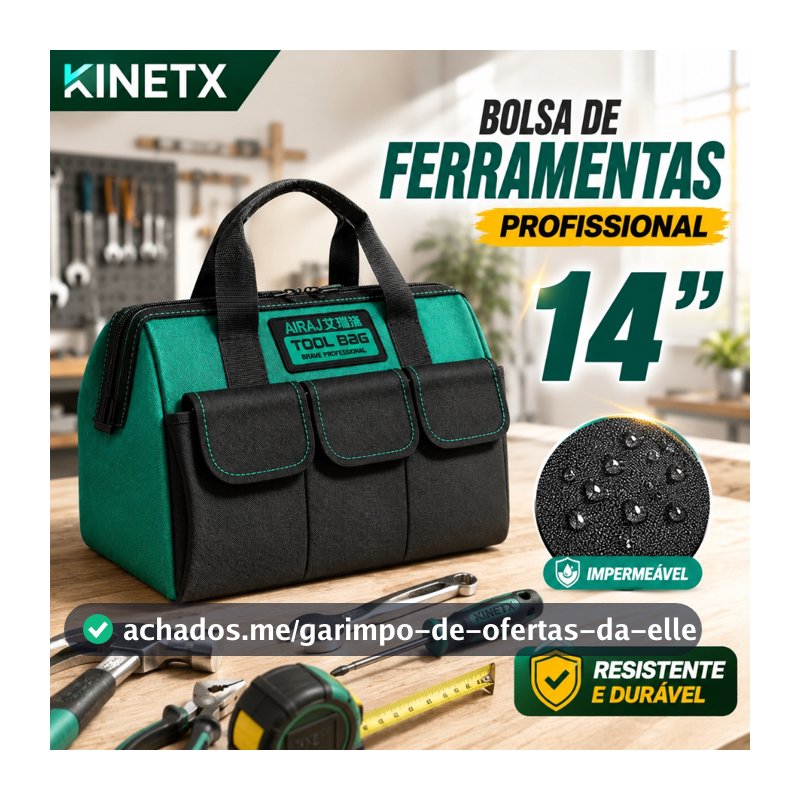 14 Polegadas Profissional Mala de ferramentas Lona Especial Bolsa De Multiuso para Ferramentas Soldador Uso Mala