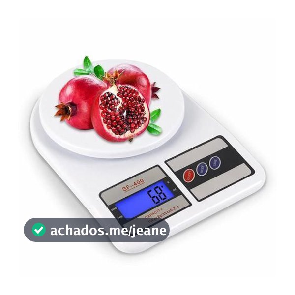 Balança Digital de Cozinha de 1g a 10Kg Alta Precisão