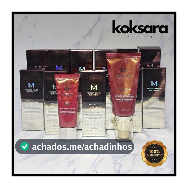 MISSHA M Perfect Cover BB Cream SPF42 PA+++ 20ml / 50ml | Embalagem em Renovação