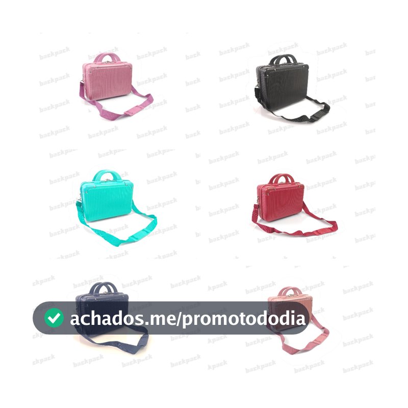 Frasqueira\Maleta de maquiagem à prova d'água para viagem, organizador de viagem, joia prática para codigo:260