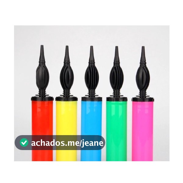 Bomba Manual Para inflar encher balão bexiga
