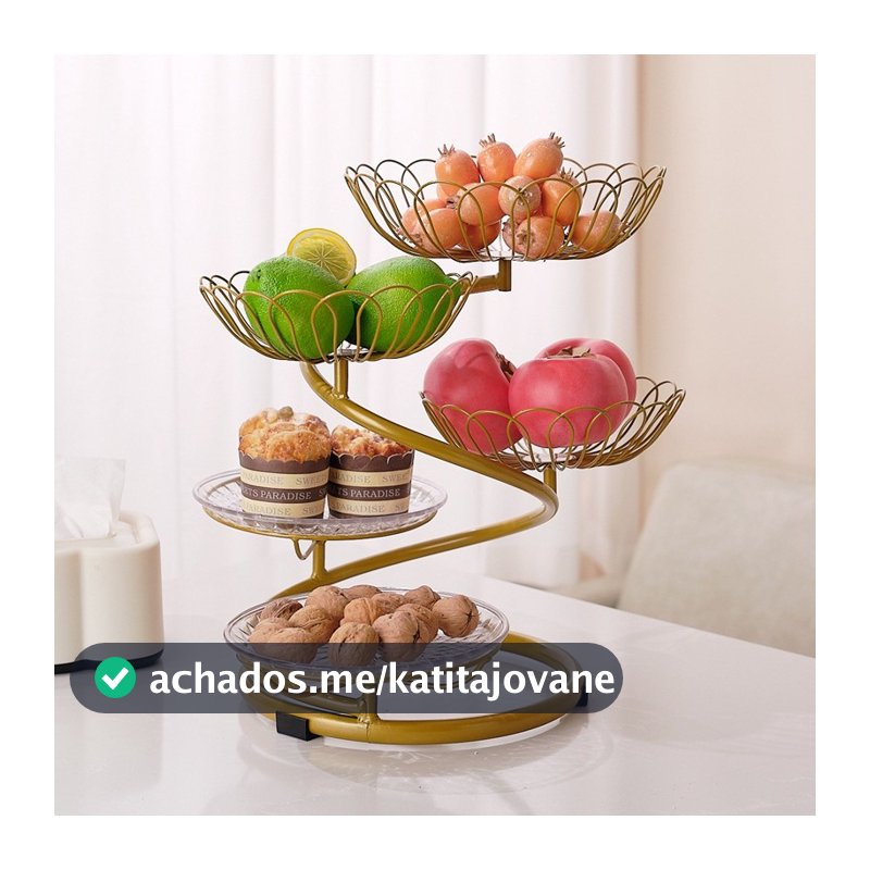 Prato de frutas multicamadas, sensação de alta qualidade, valor de alta qualidade, sala de estar, mesa de centro doméstica, prato de frutas, frutas nórdicas de alta qualidade