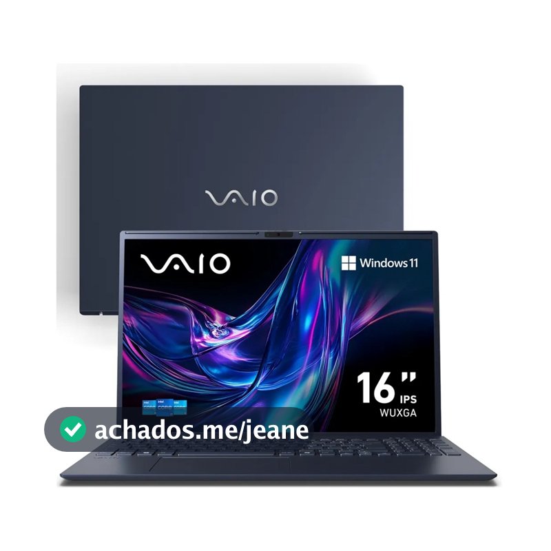 Notebook Vaio FE16 16'' WUXGA I5-1334U 16GB SSD 512GB Windows