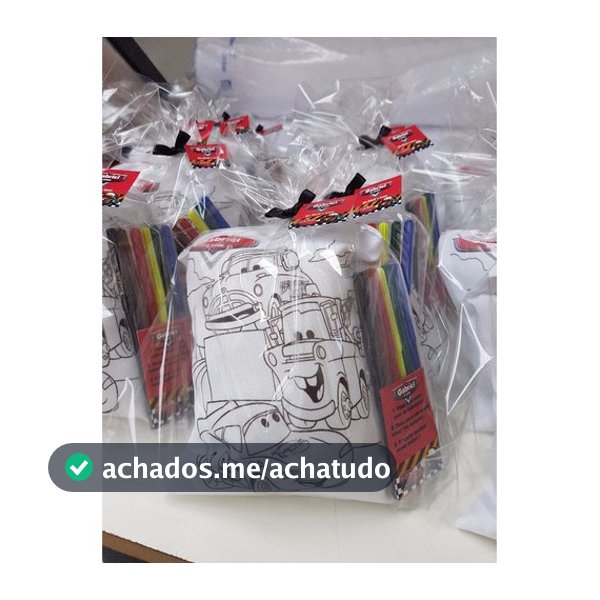 Kit 10 Almofadas Laváveis Para Colorir Pinte e Lave - Carros