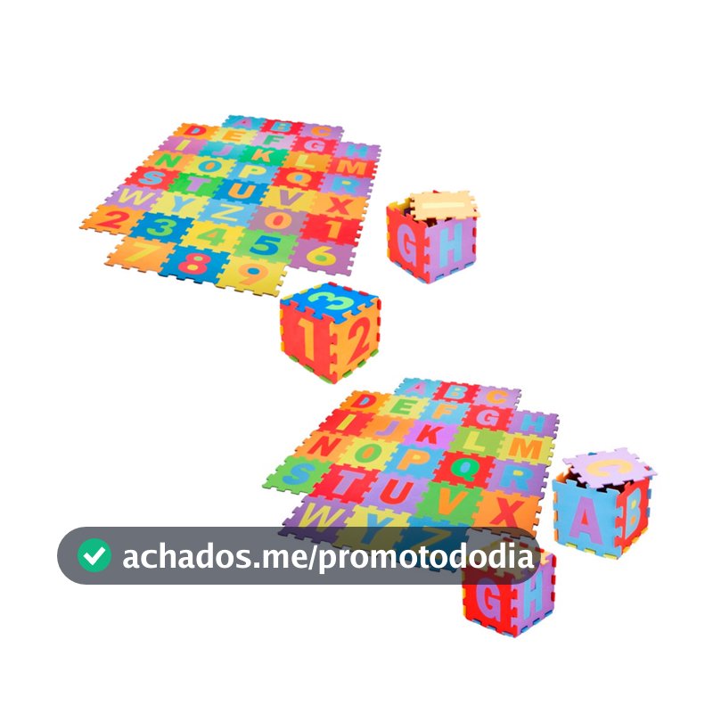Tapete Tatame Eva Infantil Alfabeto Evamax
