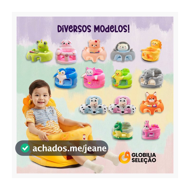 🔥Assento de Sofá Infantil Cadeira Alimentação Bebê Cadeirinha Sofázinho Almofada Bebê Multiuso Descanso Menino e Menina