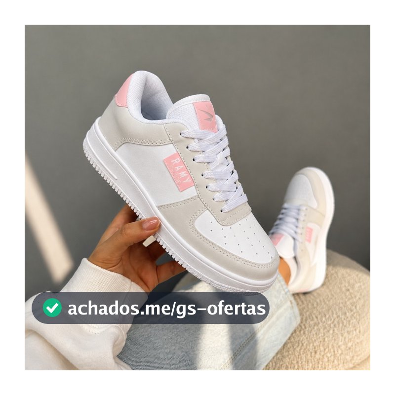 Tênis Feminino Streetwear Masculino Casual Academia Caminhada Dia a Dia Confortável 34-43 Promoção