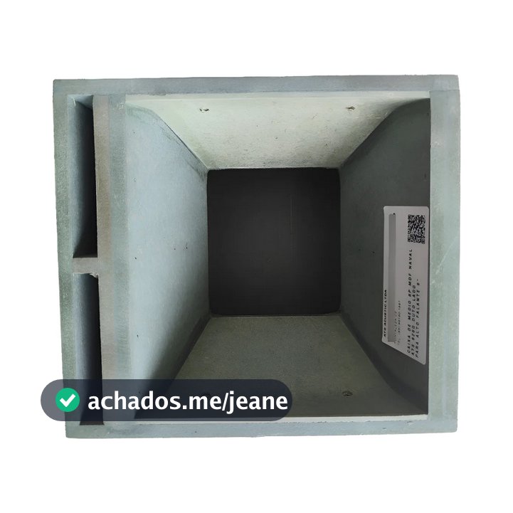 Caixa Ats Medio 826q Duto Lado 8 Polegadas Carcaça Quadrada