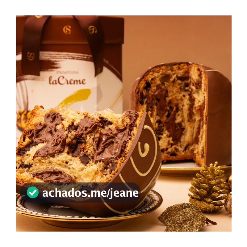 Panettones Cacau Show Natal 2026 Original / Chocolate / Gotas / Frutas