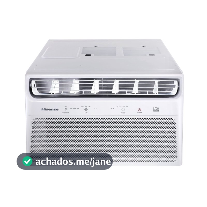 Ar Condicionado de Janela Hisense 10000 Btus Frio Wi-fi com App Connect Life Aw-10cwbrvgu02 Branco 127v