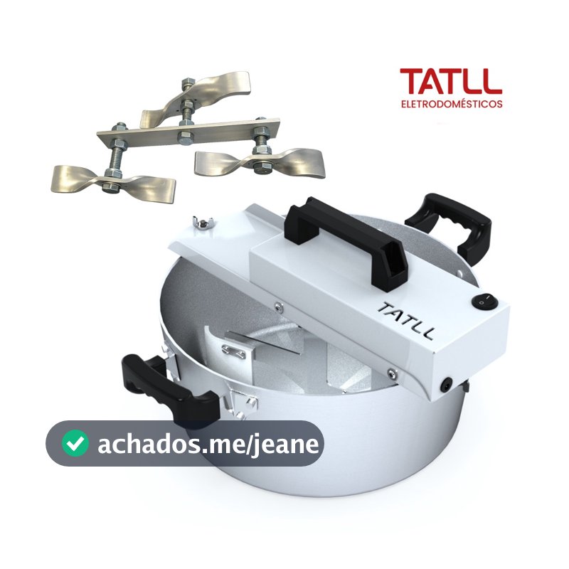 Panela Mexedora TATLL 8 Litros - Bivolt Automático - Para Doces Cremosos e Massas de Salgados Fritos