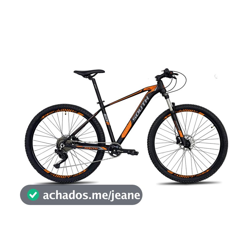 Bicicleta aro 29 Alumínio South XC880 9 Velocidades Shimano Cues Freio hidráulico