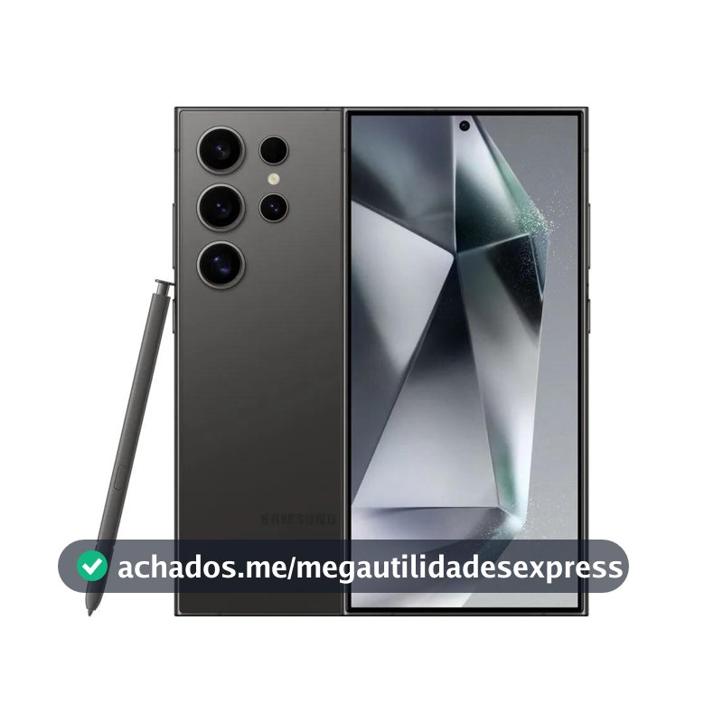 Usado: Galaxy S24 Ultra 512GB Preto Muito Bom - Trocafy - Samsung