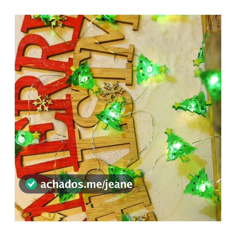 Luminárias de Natal com fios de cobre, luzes decorativas em forma de Papai Noel, boneco de neve e árvore de Natal, para