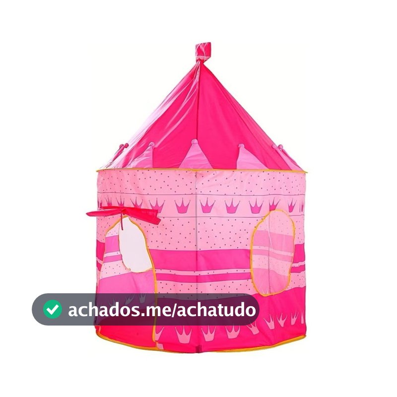 Tenda Toca Cabana Castelo Infantil menino e menina