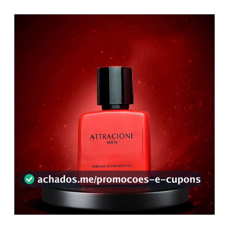 Attracione Men (Perfume Masculino com Feromônios Ativados)