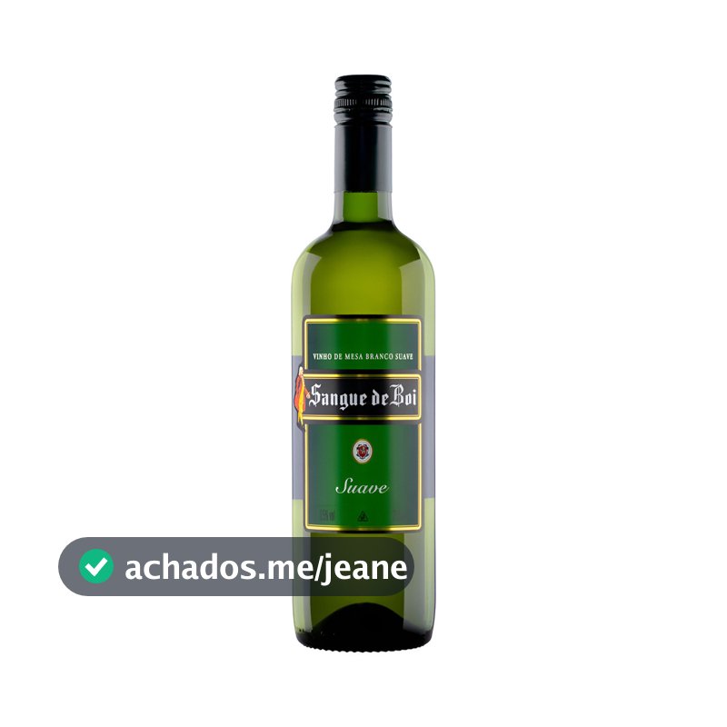 VINHO BRANCO SUAVE SANGUE DE BOI 750ML