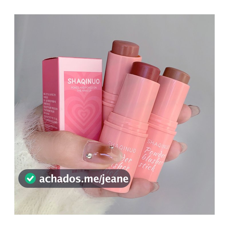Blush Cremoso Em Bastão , Suave De Baixa Saturação , De Maquiagem Natural Fosco De Névoa Macia , Primer Iluminador À Pro